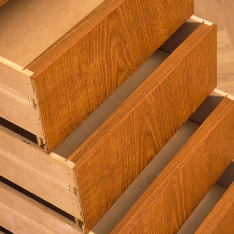 Swedish writing desk in teak