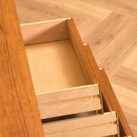Swedish writing desk in teak