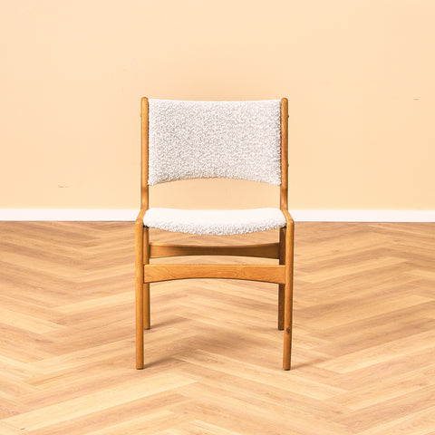 Danish dining chairs in oak by Erik Buch for Anderstrup Møbelfabrik, model 89