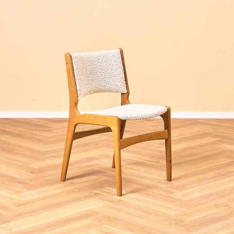 Danish dining chairs in oak by Erik Buch for Anderstrup Møbelfabrik, model 89