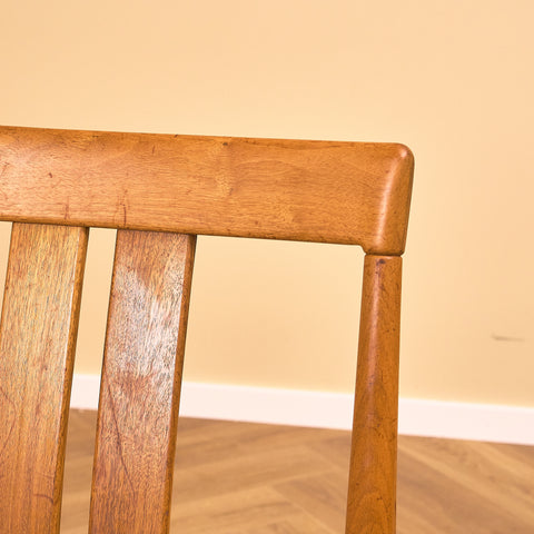 Swedish dining chairs in walnut, model 'Köln', by IKEA