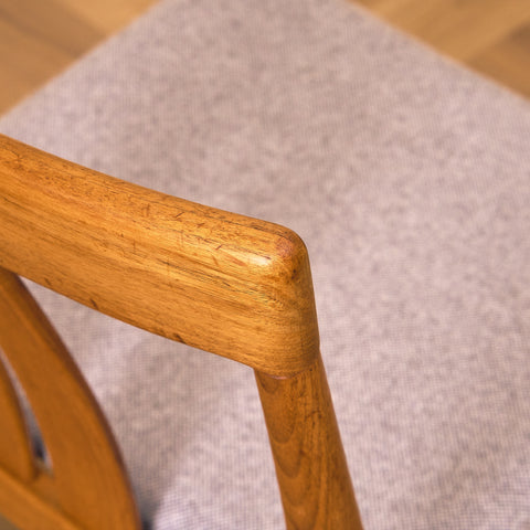 Swedish dining chairs in walnut, model 'Köln', by IKEA