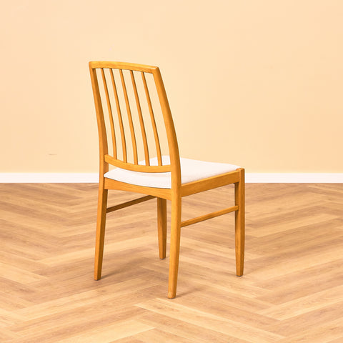 Swedish dining chairs in beech