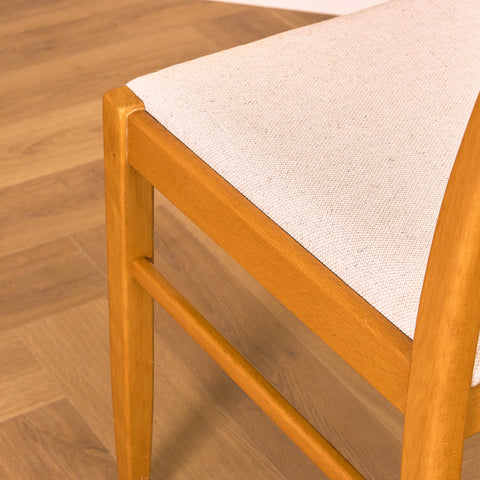 Swedish dining chairs in beech