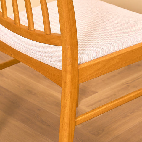 Swedish dining chairs in beech
