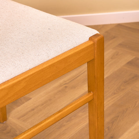 Swedish dining chairs in beech