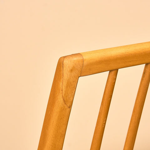 Swedish dining chairs in beech