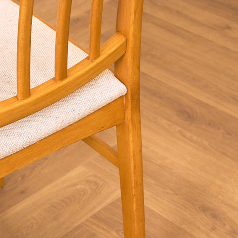 Swedish dining chairs in beech