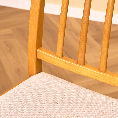 Swedish dining chairs in beech