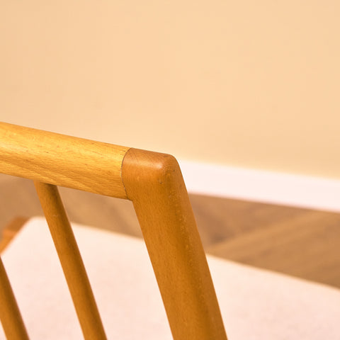 Swedish dining chairs in beech