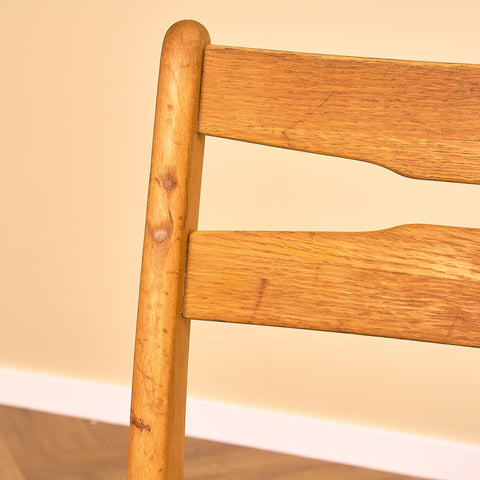 Danish dining chairs in teak and beech by Findahl