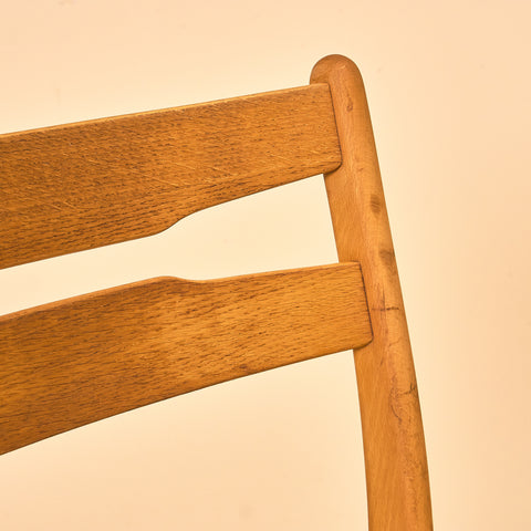 Danish dining chairs in teak and beech by Findahl