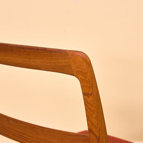 Swedish dining chairs in teak