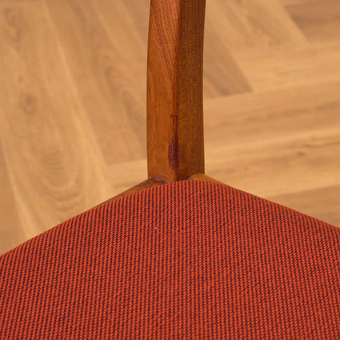 Swedish dining chairs in teak