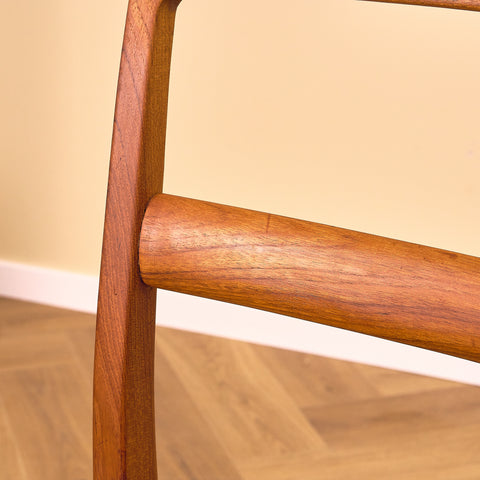 Swedish dining chairs in teak