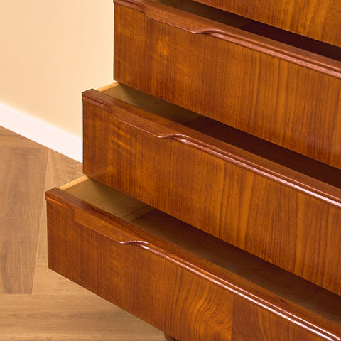 Danish chest of drawers in teak by Erling Torvits