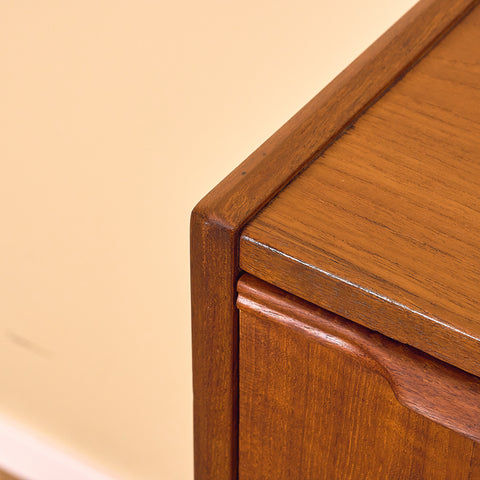 Danish chest of drawers in teak by Erling Torvits