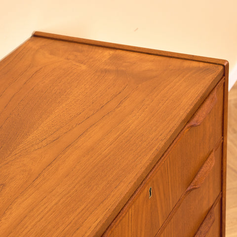 Danish chest of drawers in teak by Erling Torvits