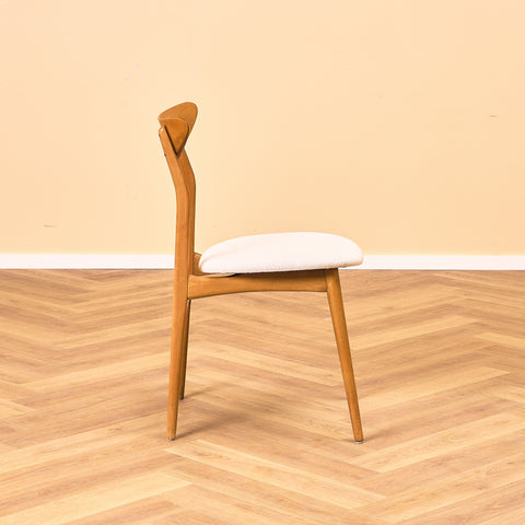 Swedish dining chairs in beech
