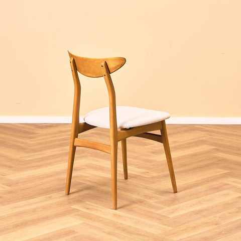Swedish dining chairs in beech