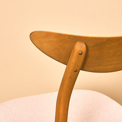 Swedish dining chairs in beech