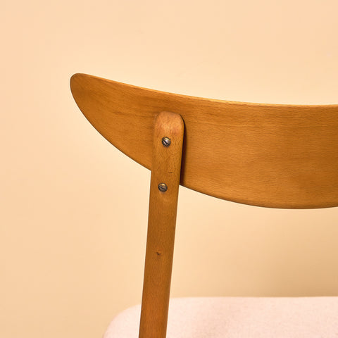 Swedish dining chairs in beech