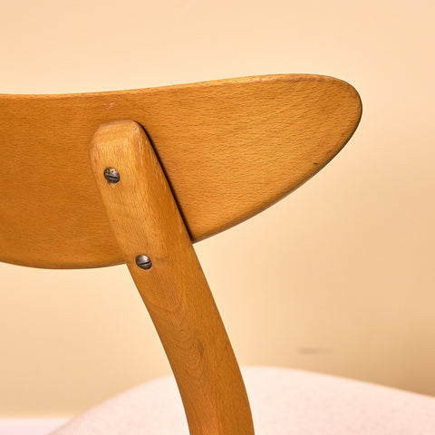 Swedish dining chairs in beech