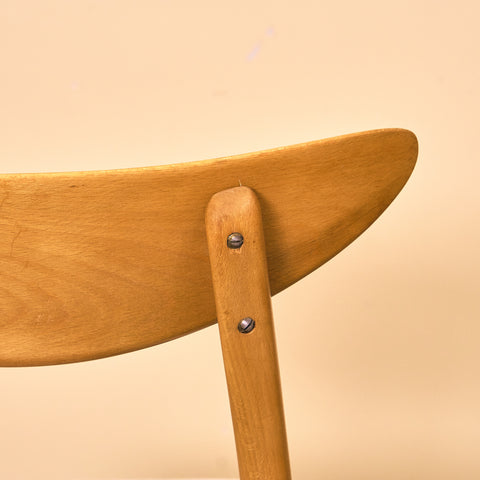 Swedish dining chairs in beech