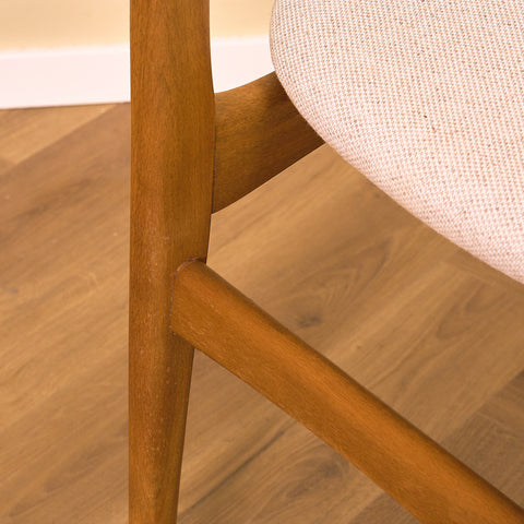 Swedish dining chairs in beech