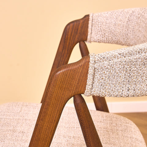 Danish set of 4 dining chairs 'model 205' by Thomas Harlev for Farstrup