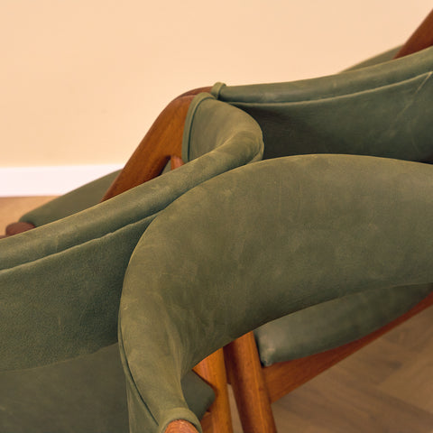 Danish dining chairs in teak, model 31 by Kai Kristiansen