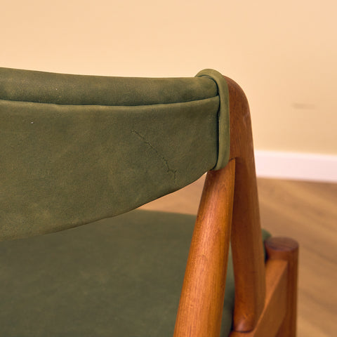 Danish dining chairs in teak, model 31 by Kai Kristiansen