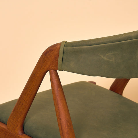 Danish dining chairs in teak, model 31 by Kai Kristiansen