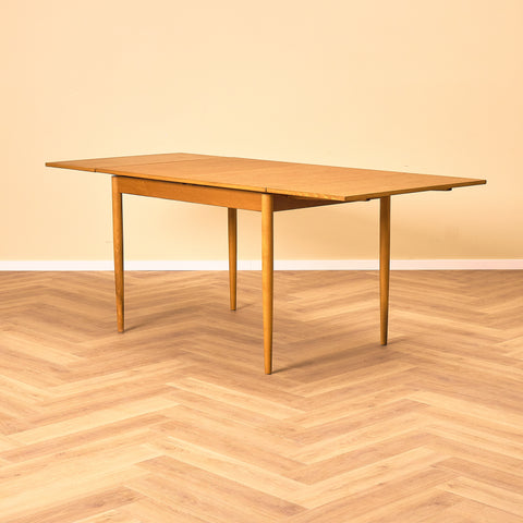 Swedish dining table in teak by Edsbyverken