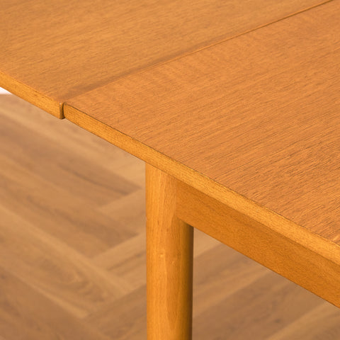Swedish dining table in teak by Edsbyverken