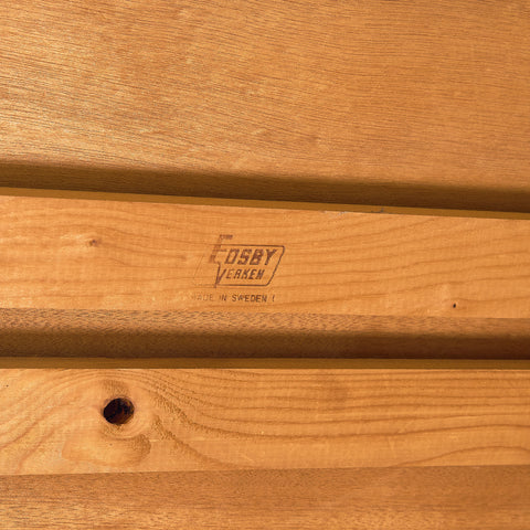 Swedish dining table in teak by Edsbyverken