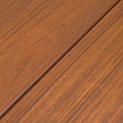 Danish rectangular dining table in teak and oak