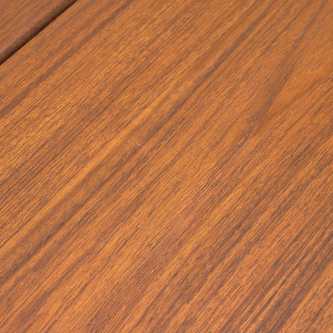 Danish rectangular dining table in teak and oak