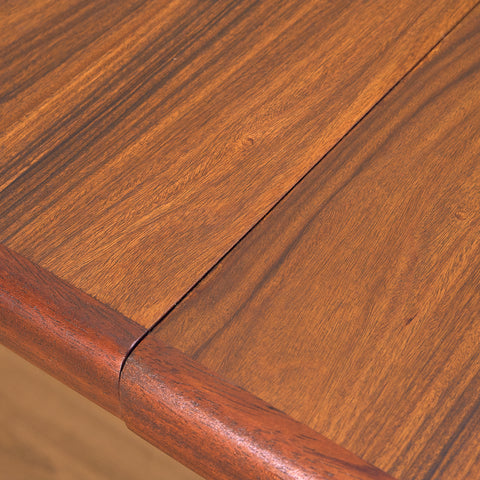 Danish oval dining table in Santos rosewood