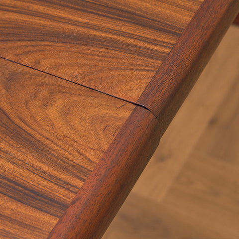 Danish oval dining table in Santos rosewood