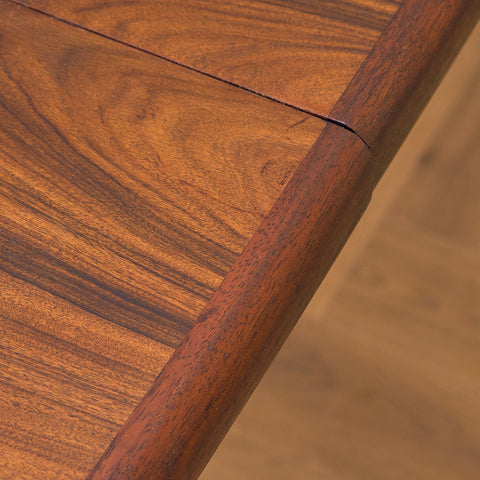 Danish oval dining table in Santos rosewood