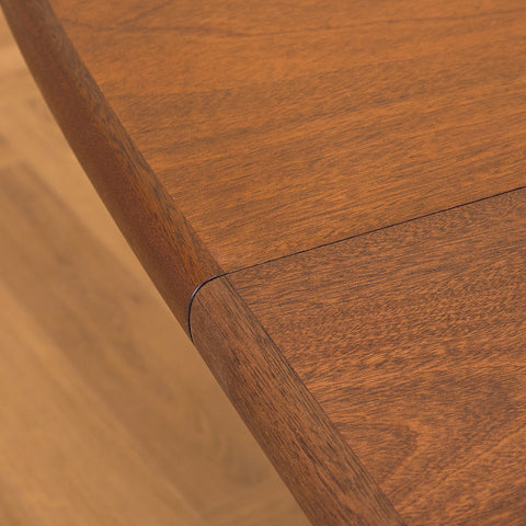 Danish oval dining table in mahogany by Skovby Møbelfabrik