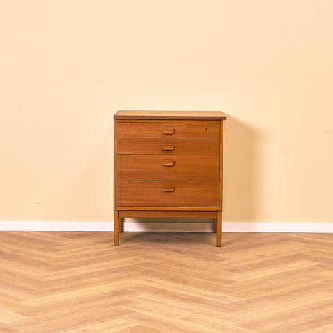 Swedish chest of drawers in teak by Ulferts, Tibro