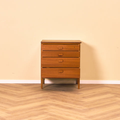 Swedish chest of drawers in teak by Ulferts, Tibro