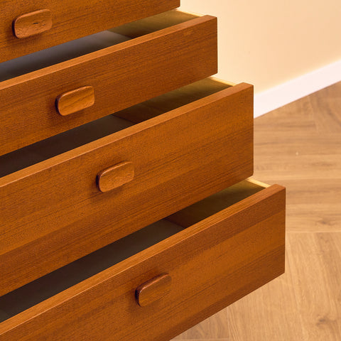 Swedish chest of drawers in teak by Ulferts, Tibro