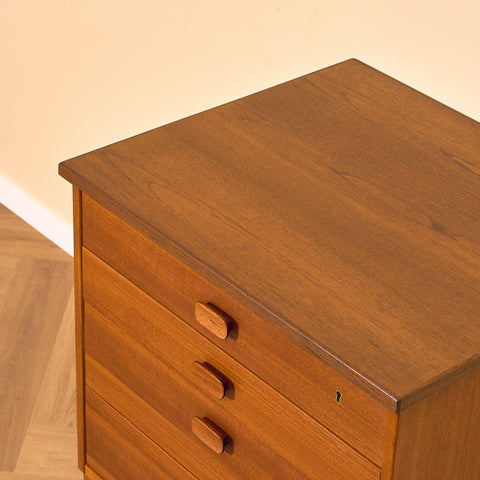 Swedish chest of drawers in teak by Ulferts, Tibro