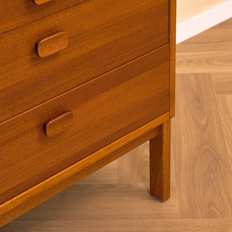 Swedish chest of drawers in teak by Ulferts, Tibro