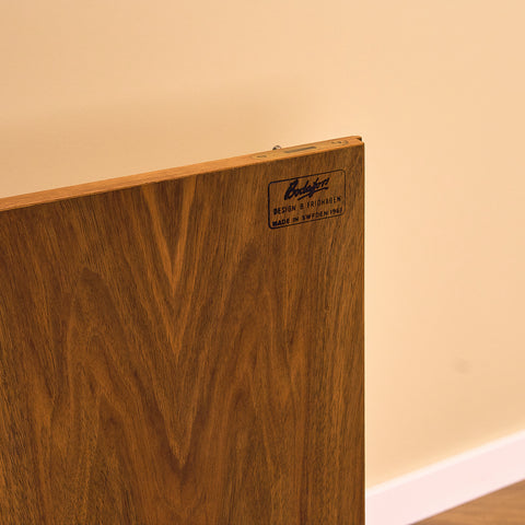 Swedish sideboard in walnut by Bertil Fridhagen for Bodafors, model 'Fasett'