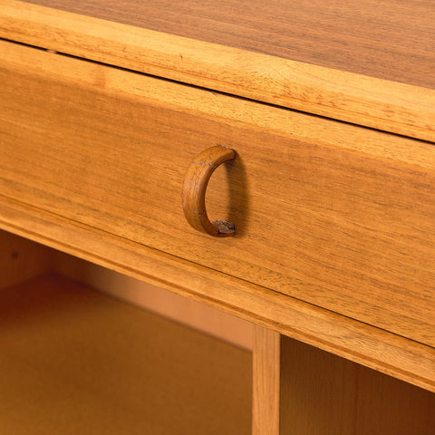 Swedish sideboard in walnut by Bertil Fridhagen for Bodafors, model 'Fasett'