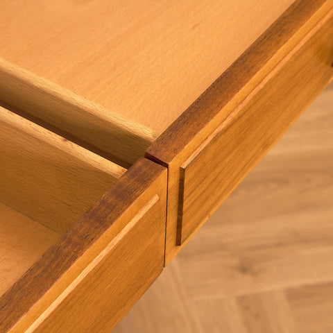 Swedish sideboard in walnut by Bertil Fridhagen for Bodafors, model 'Fasett'